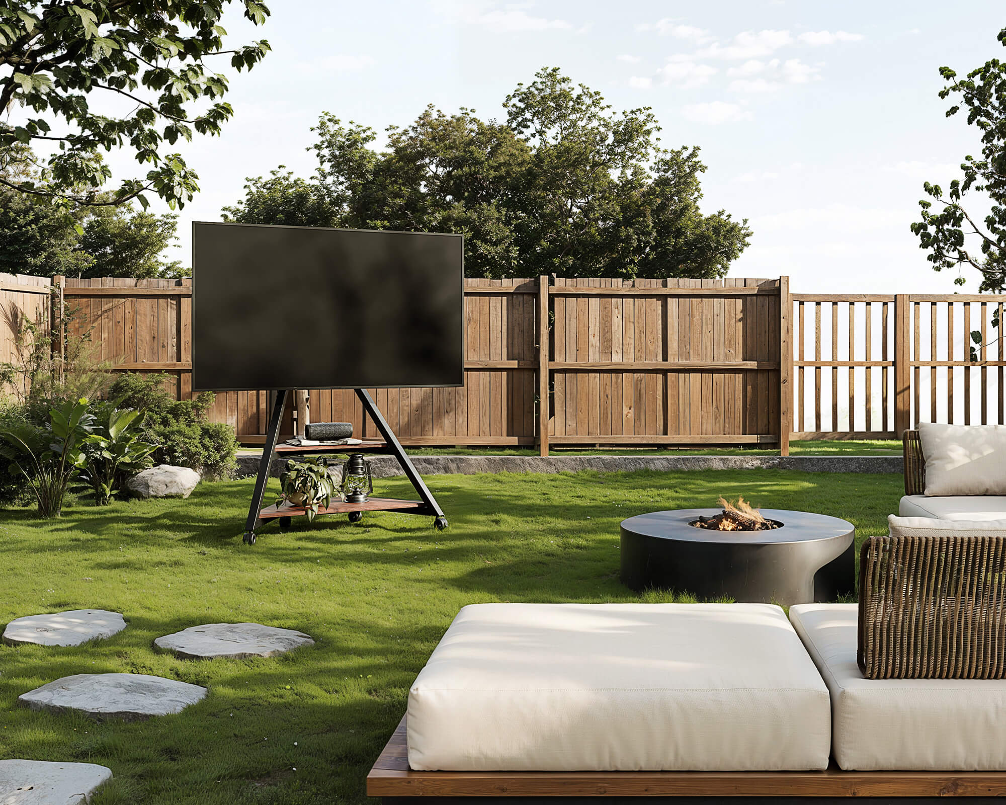 Soporte para TV exterior Eiffel Serie