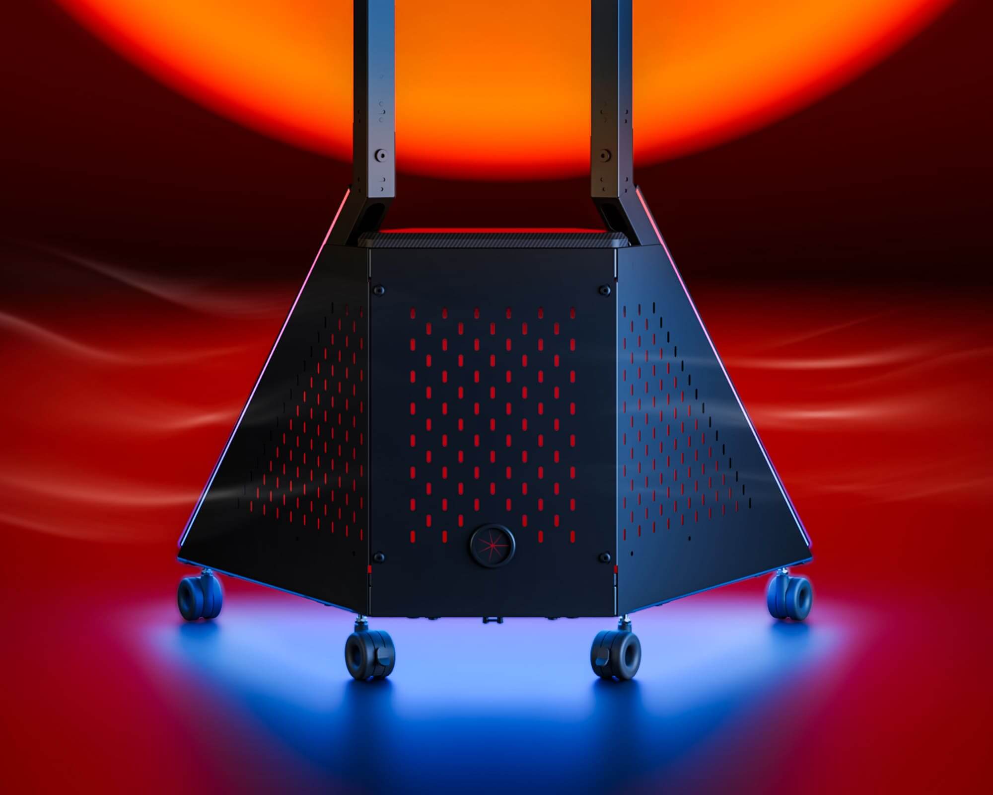 TV-standaard met open ontwerp voor warmteafvoer bij het gamen