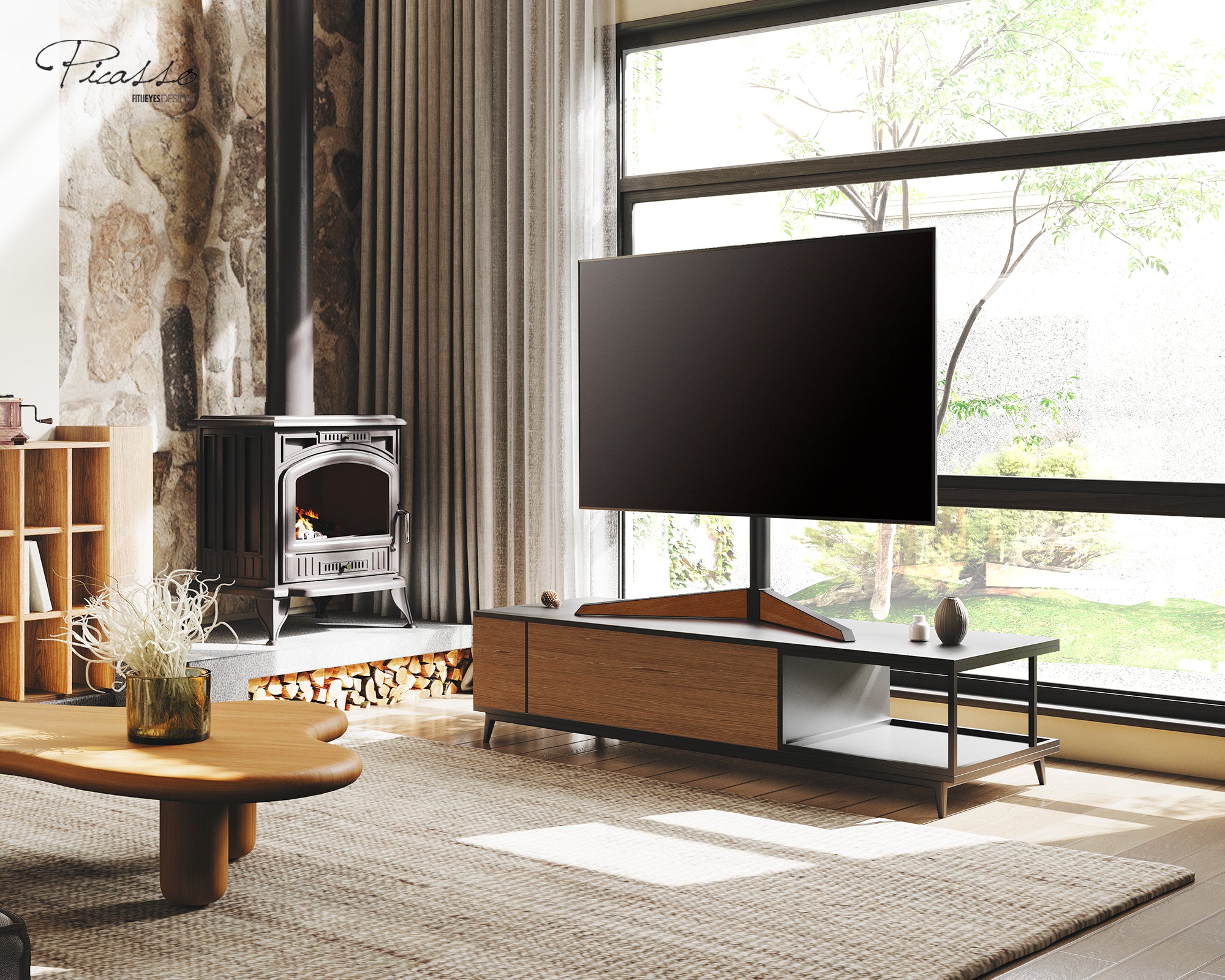 Picasso TT78 Supporto per tv da tavolo