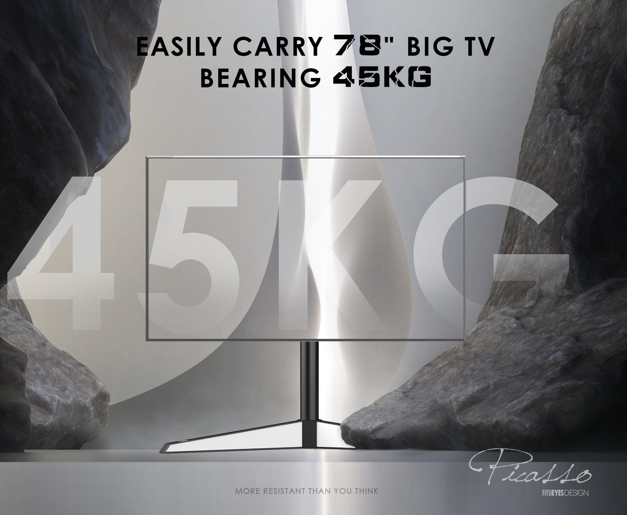 Picasso TT78 Supporto per tv da tavolo