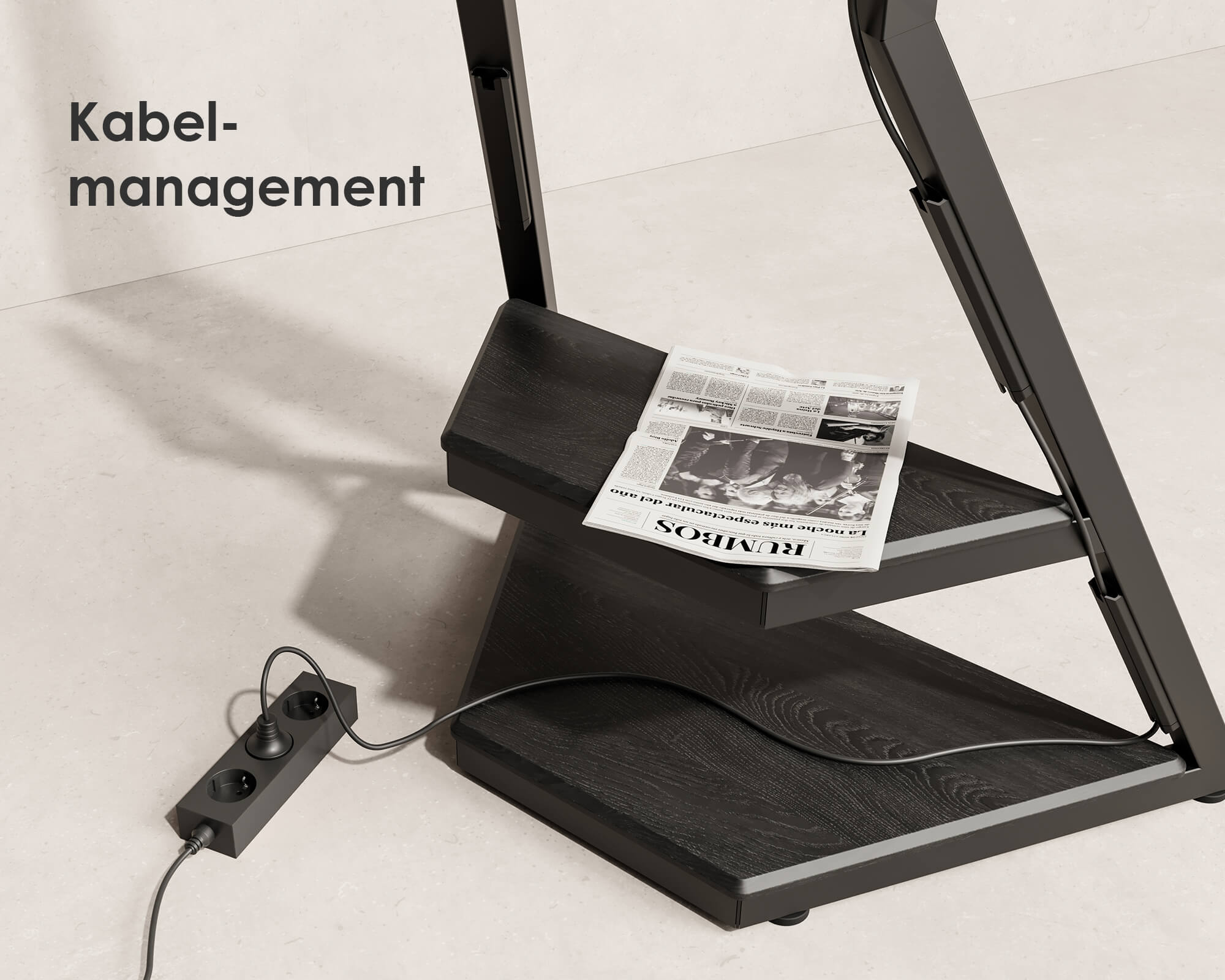 Eiffel TV Standaard met sfeerverlichting