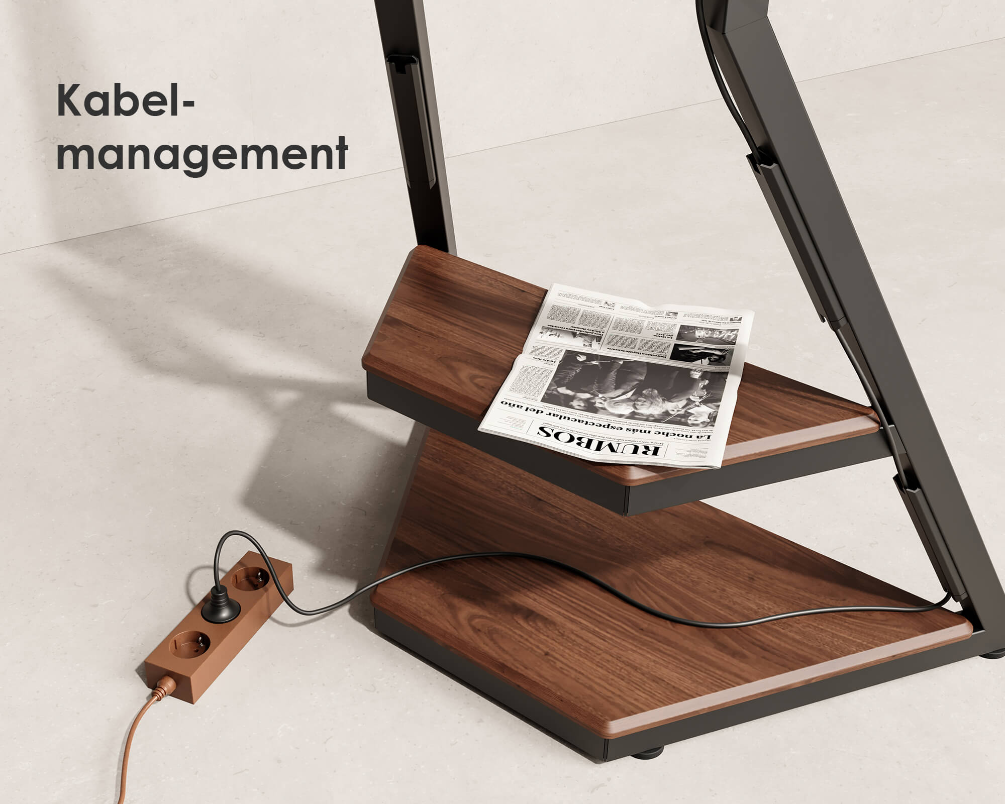 Eiffel TV Standaard met sfeerverlichting