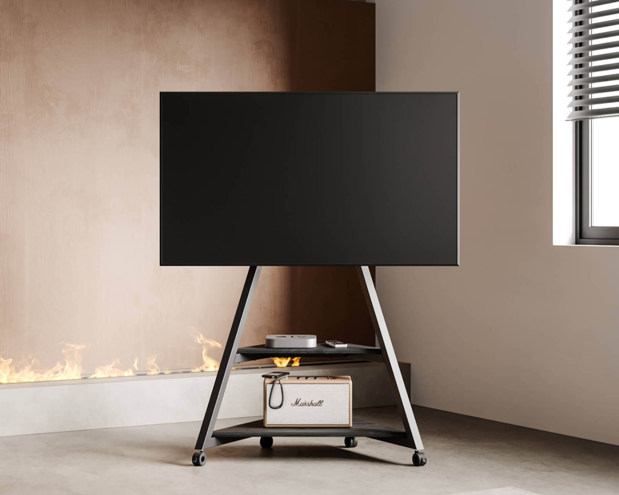 Eiffel FT65 TV-standaard met wielen