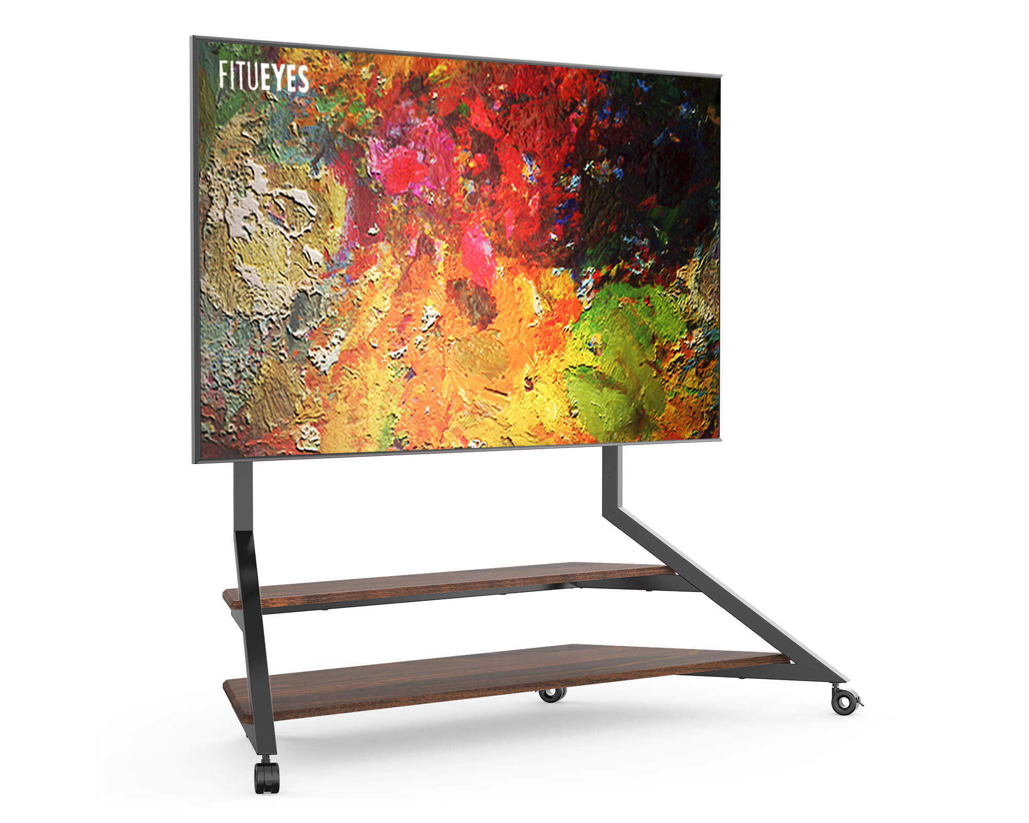 Eiffel V2 FT100 Supporto tv da terra con ruote