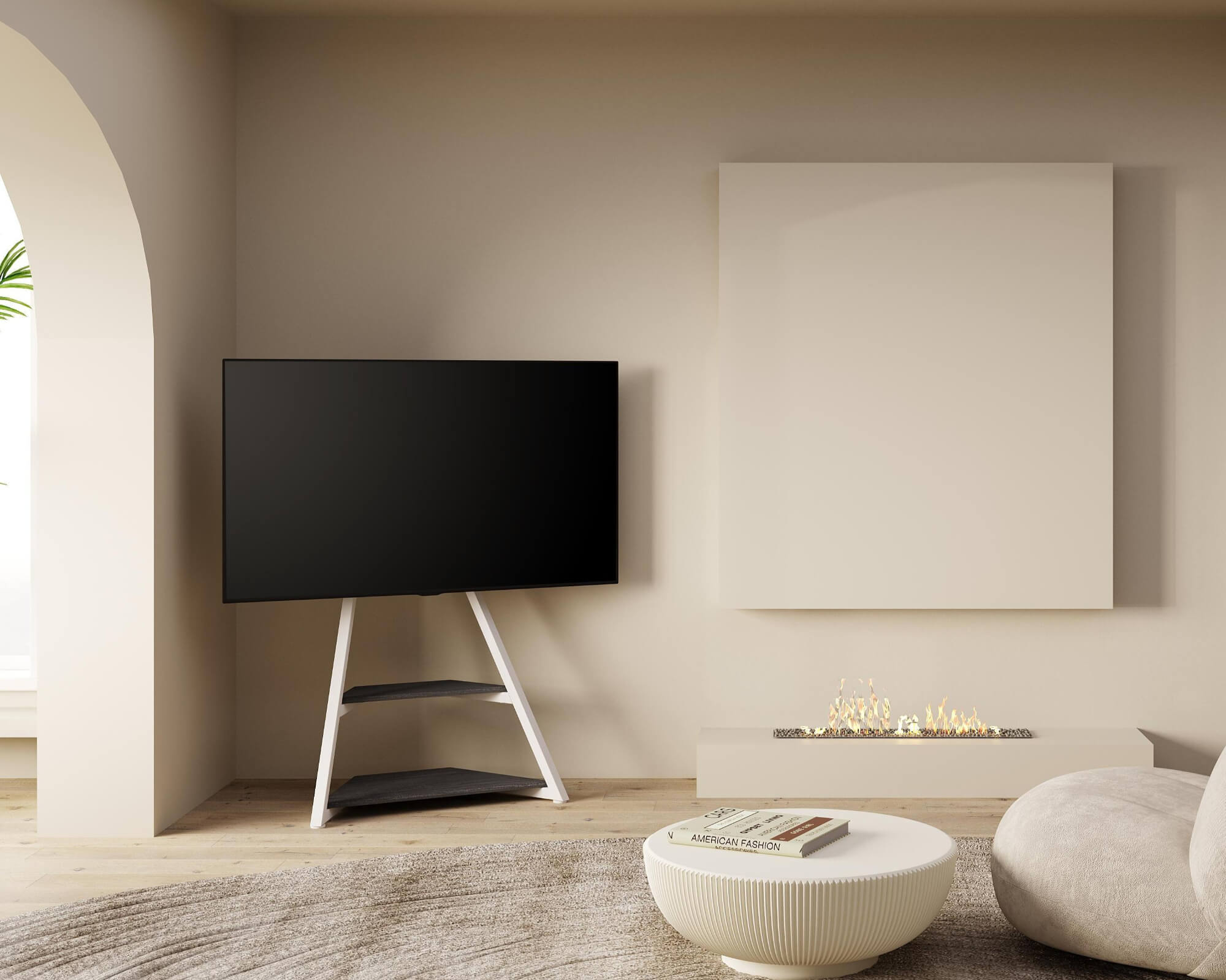 Eiffel FT65 TV-standaard met wielen