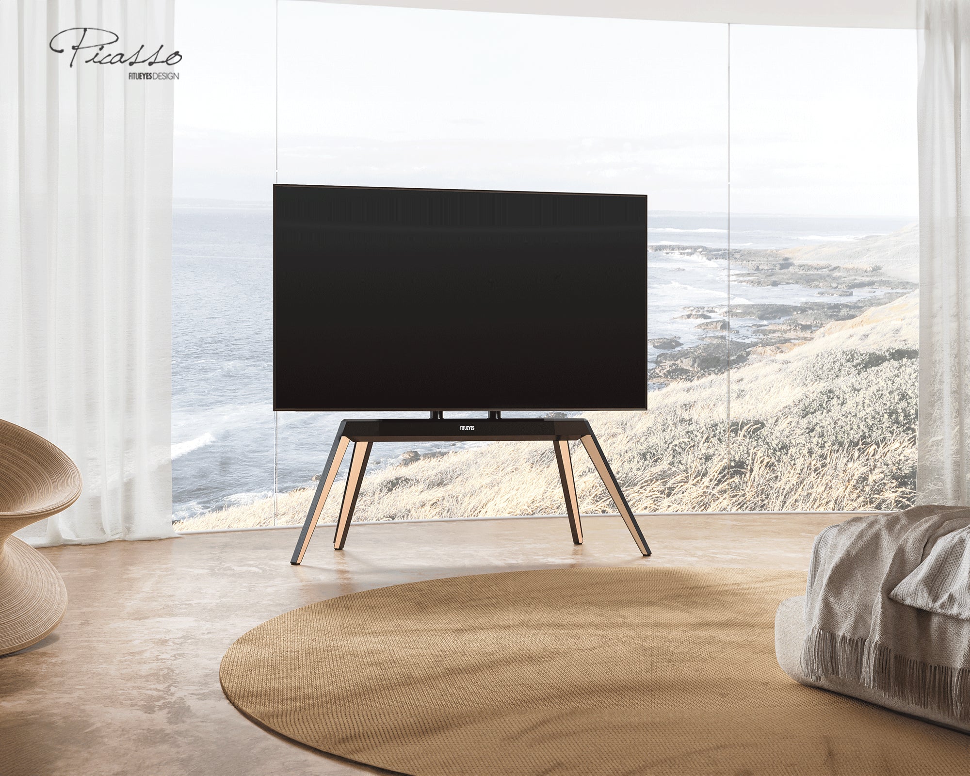 Picasso FT88 Support TV Sur Pied