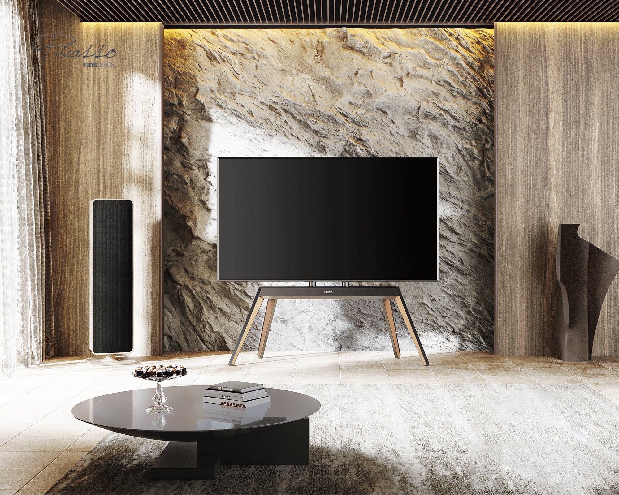 Picasso FT88 Support TV Sur Pied
