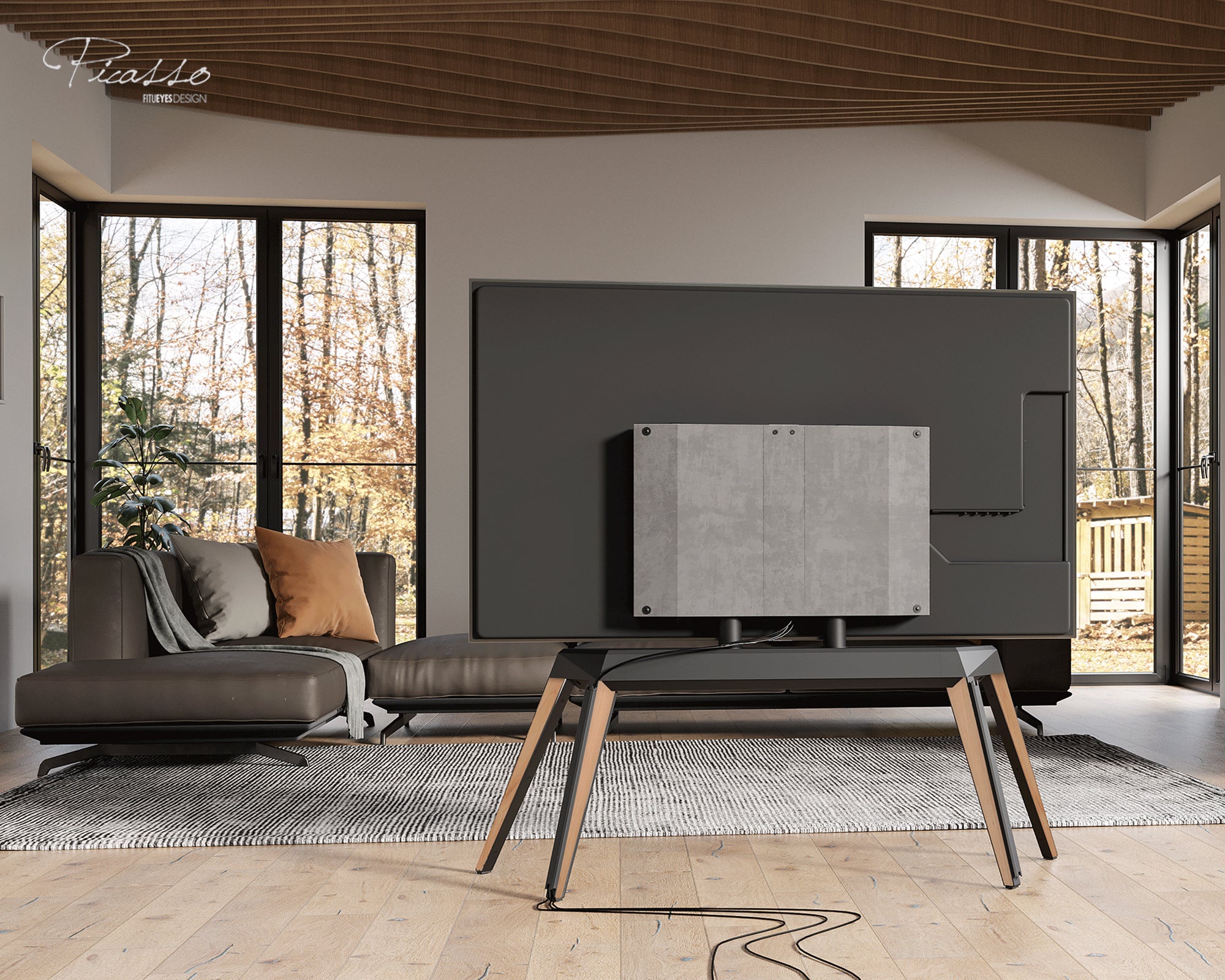 Picasso FT88 Support TV Sur Pied