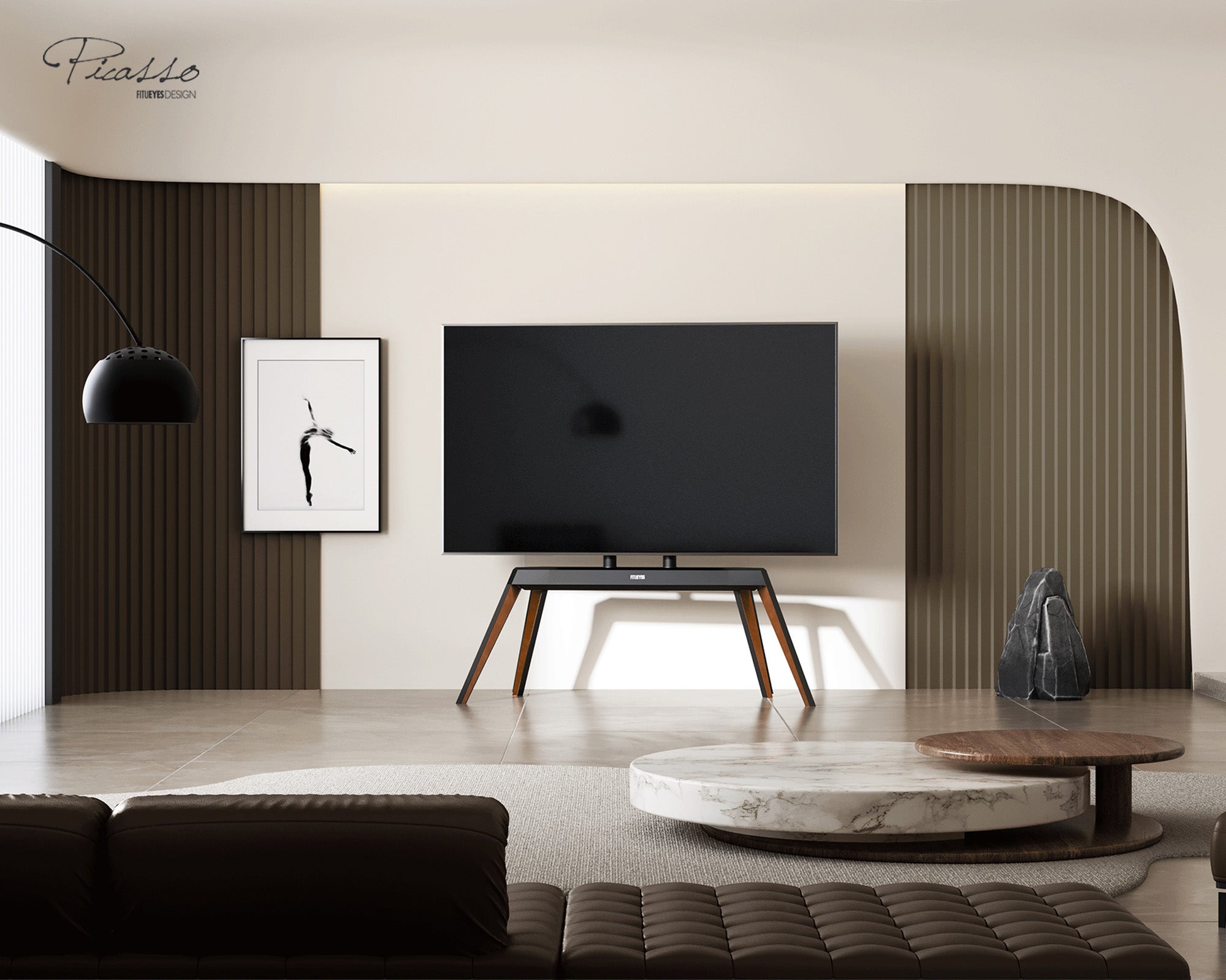 Picasso FT88 Support TV Sur Pied