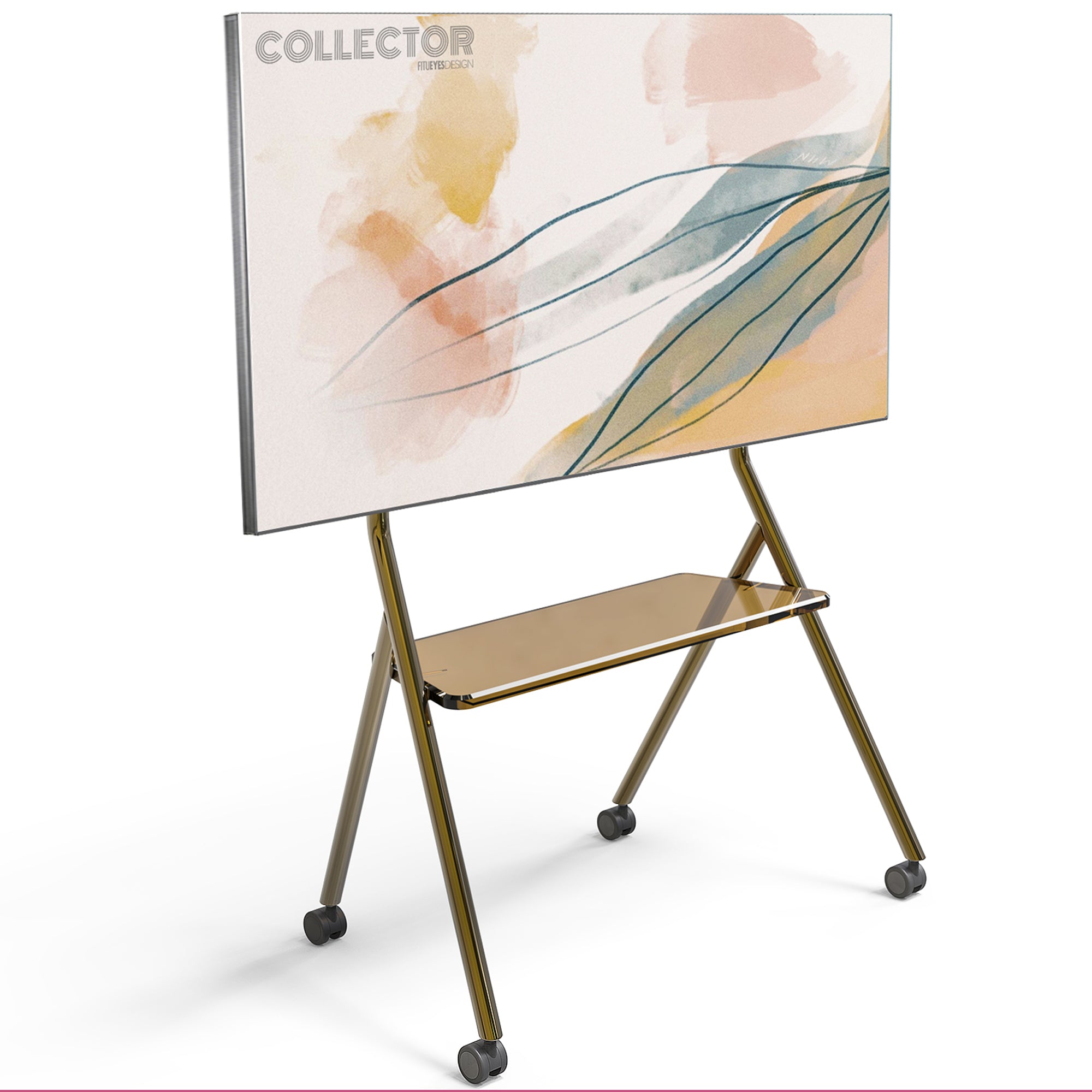 Collector TC78 Supporto tv da terra con ruote