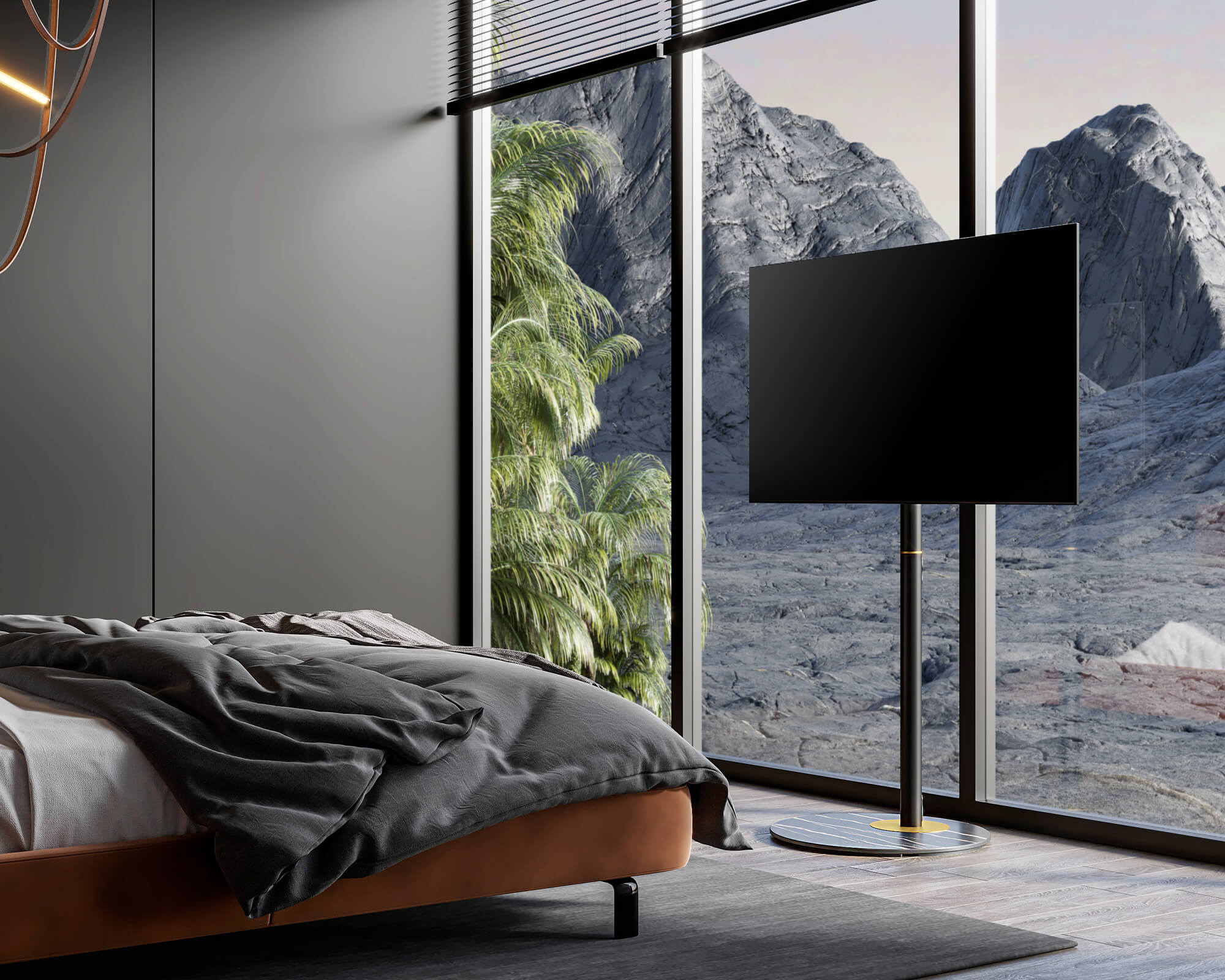 TV-Ständer in Hotels