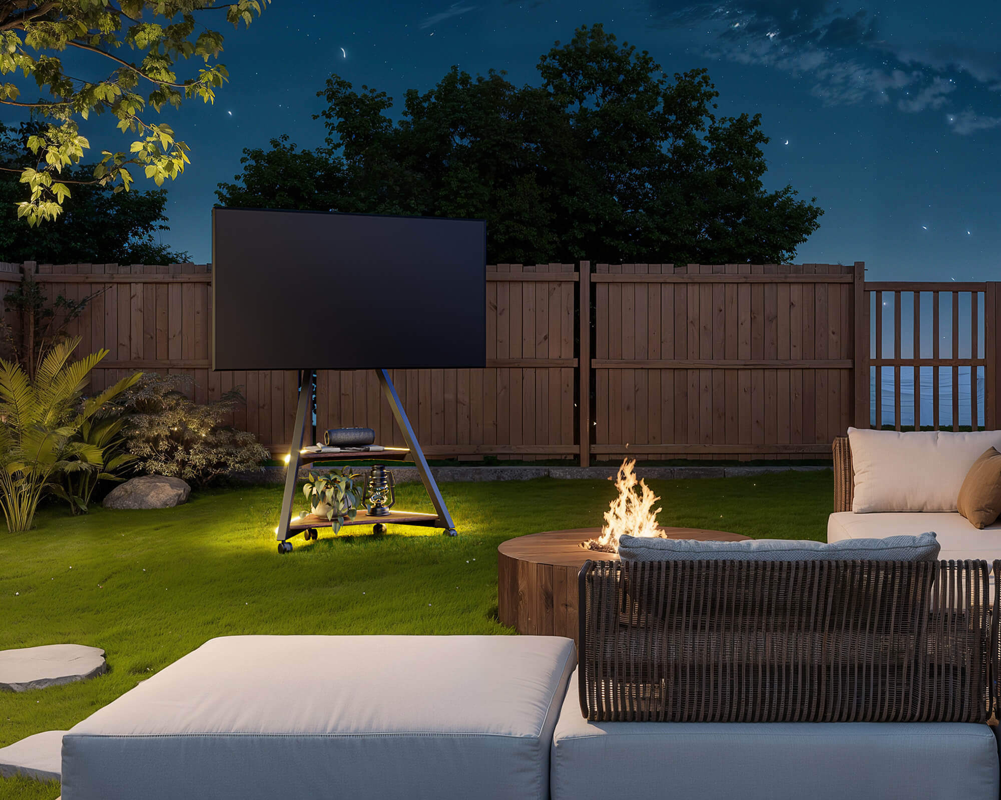 Soporte para TV exterior Eiffel Serie 