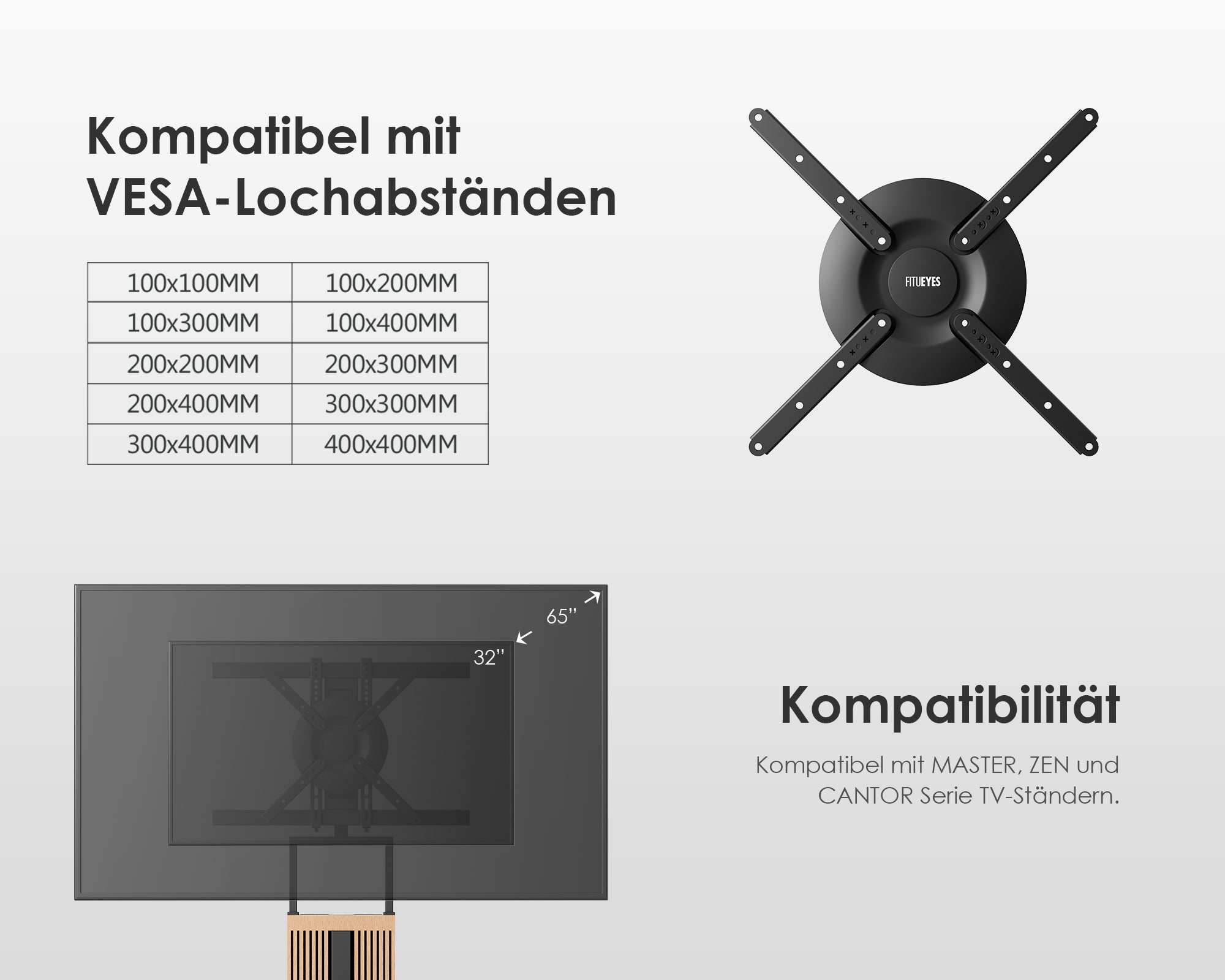 Bildschirm Drehadapter