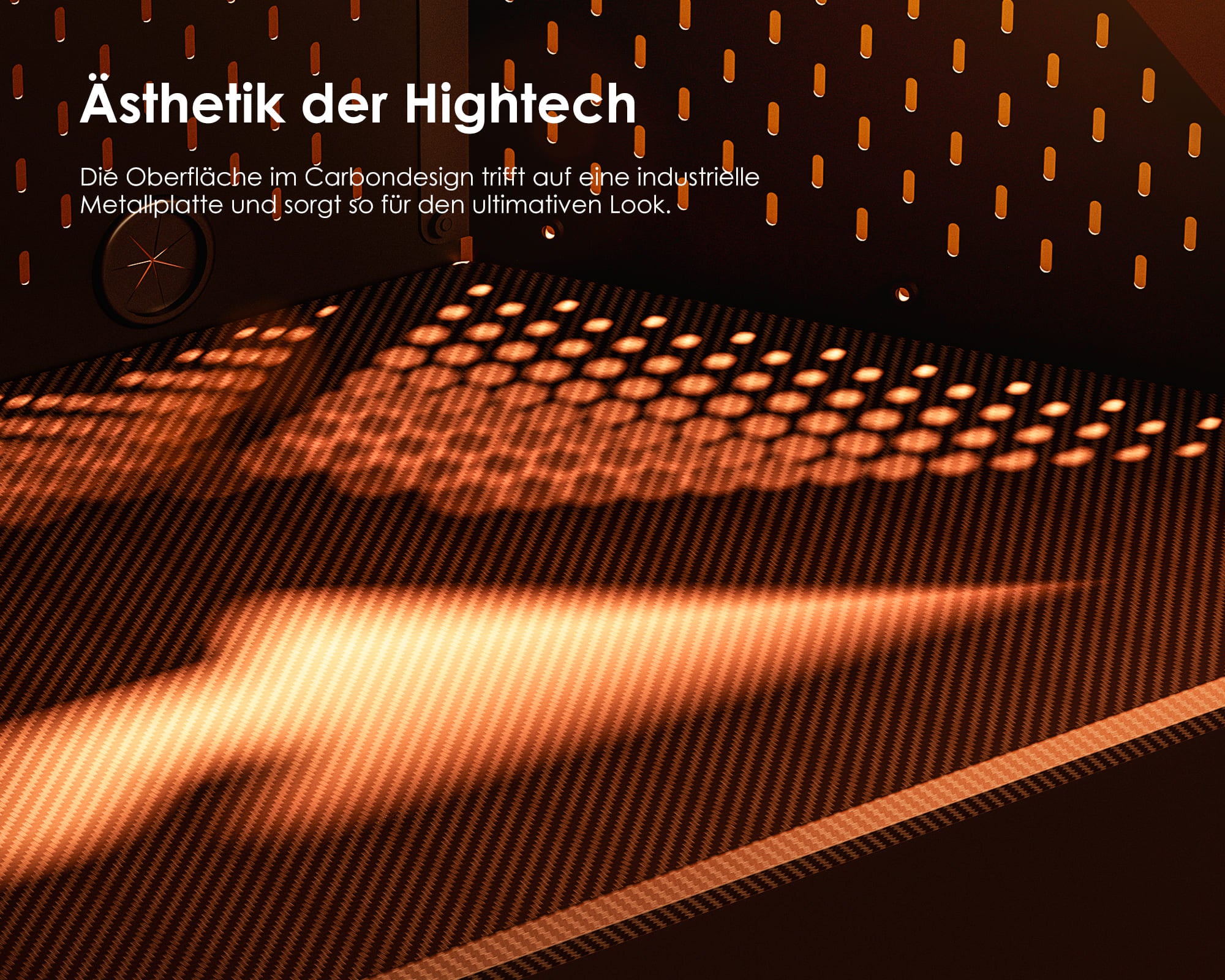 Eiffel Gaming FT65 TV Stand with Wheels