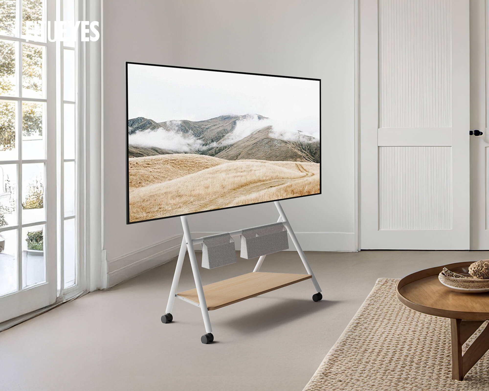 Collector TC88 Supporto tv da terra con ruote