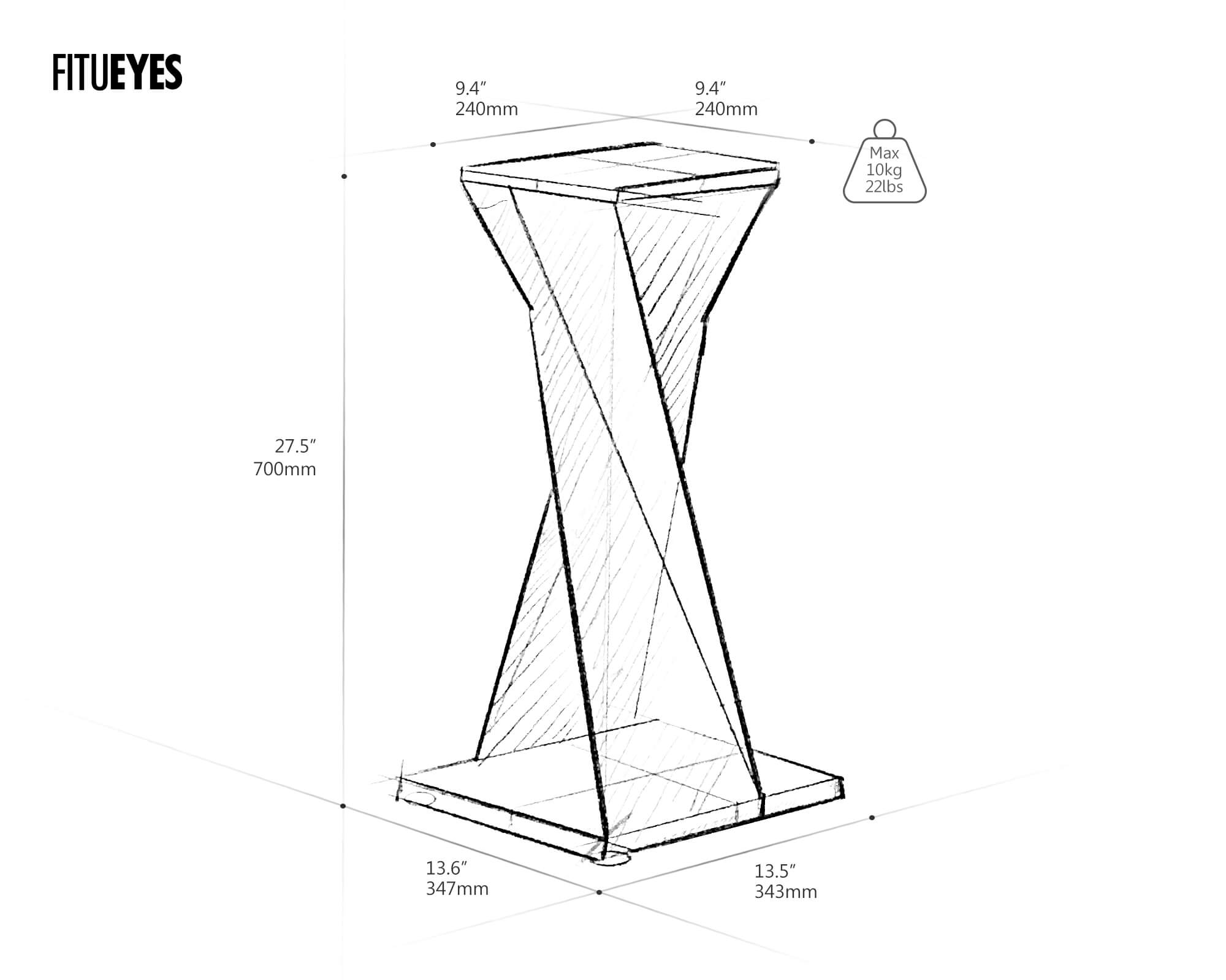Eiffel SS Pies para altavoces