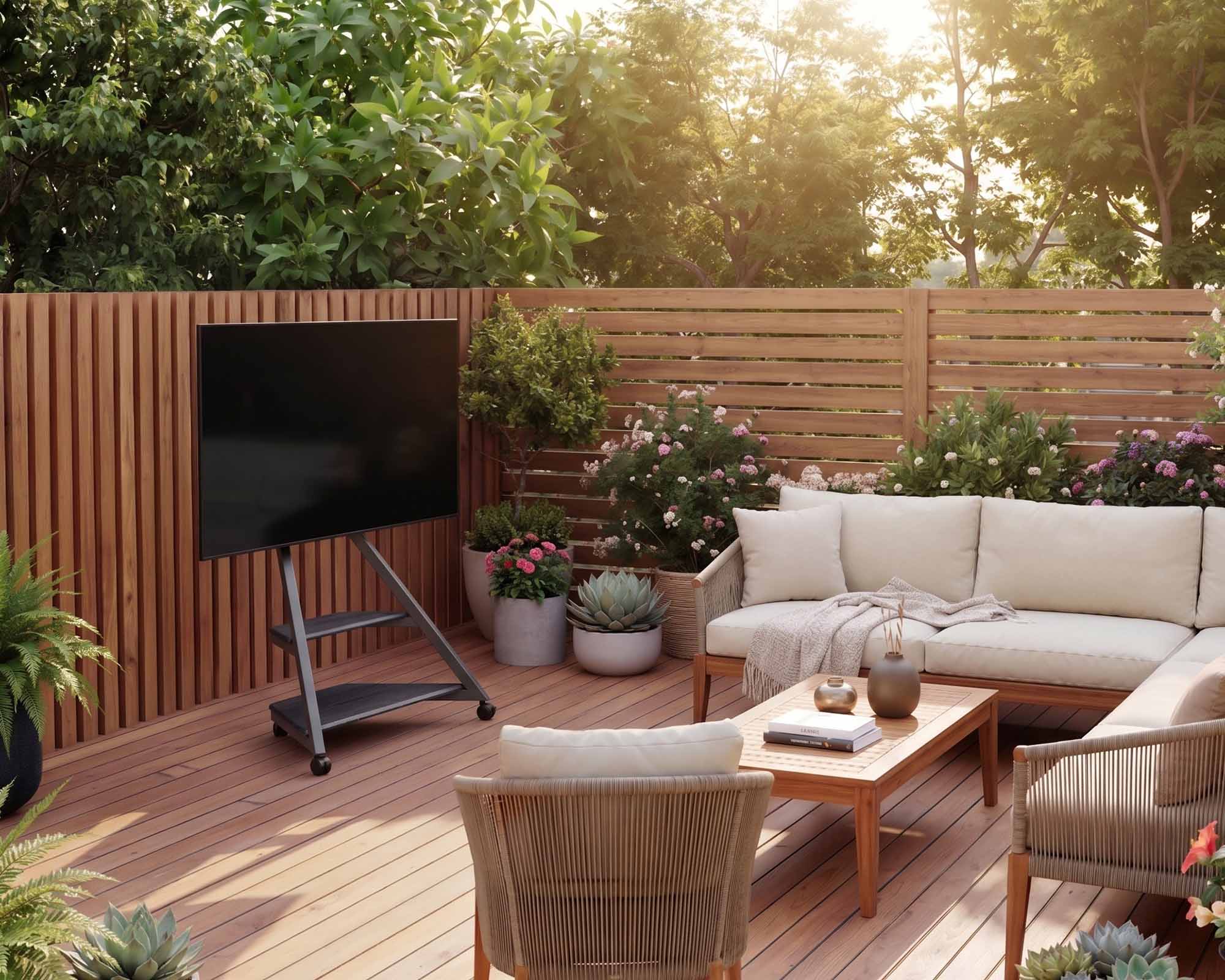 Soporte para TV exterior Eiffel Serie 