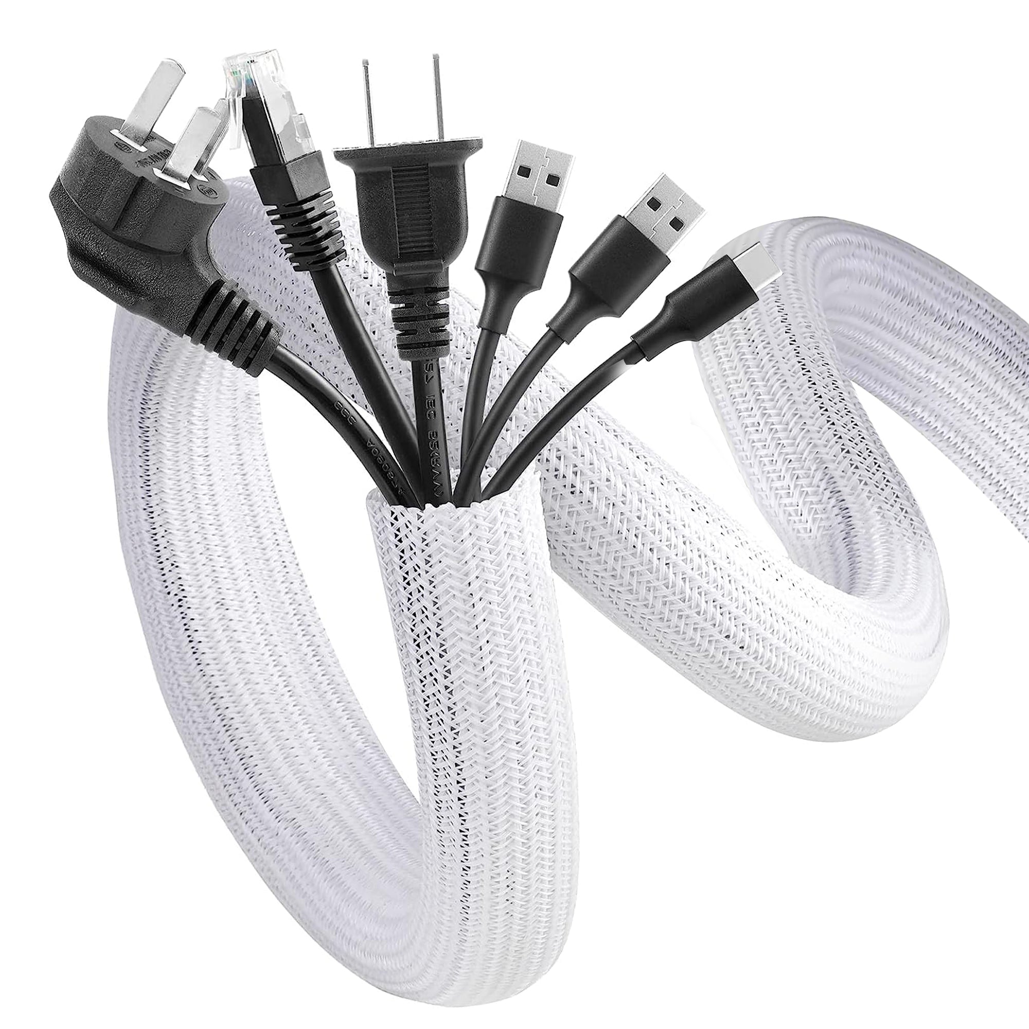 TV Cable Management | 2M/6.5FT Φ32mm