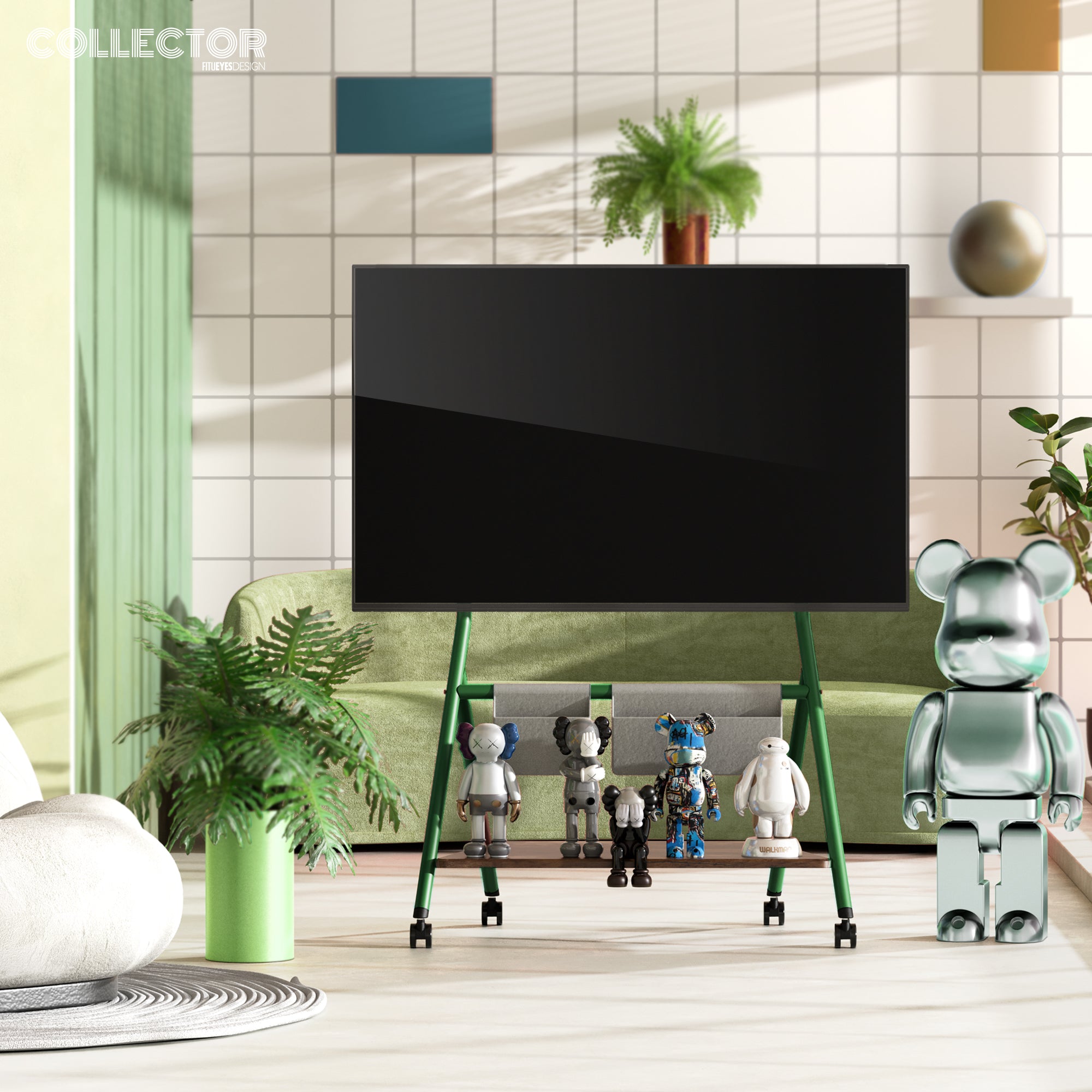 Collector TC78 Soporte para TV con Ruedas